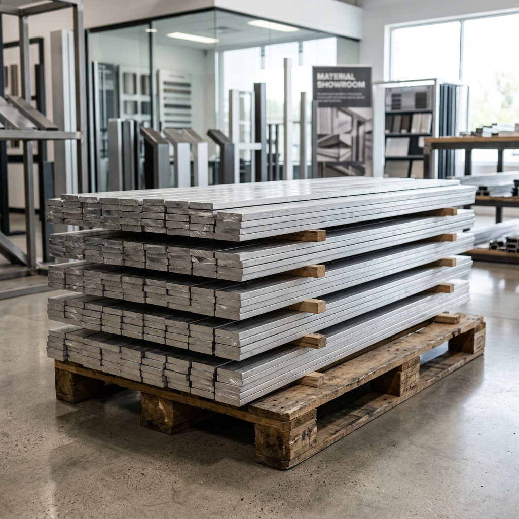 Aluminium-Flachstange